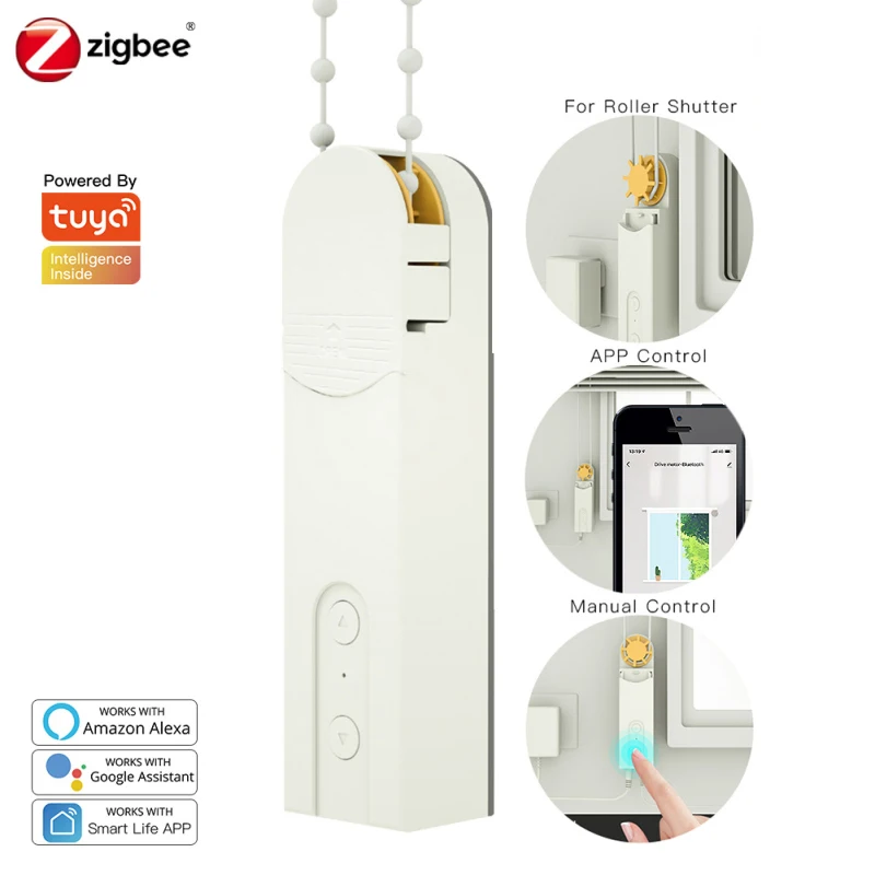 

Двигатель для штор Tuya Zigbee, Электрический контроллер для штор «сделай сам», с Alexa