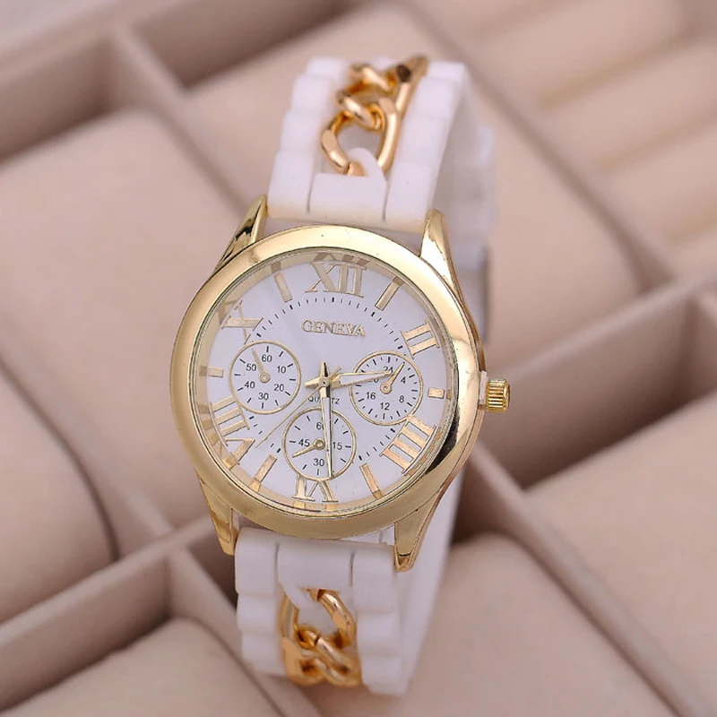 

Women fashion watches 2021 Simplicity Small Fresh Casual Femme Watch Silicone Roman Numerals Quartz Wrist Watches gift