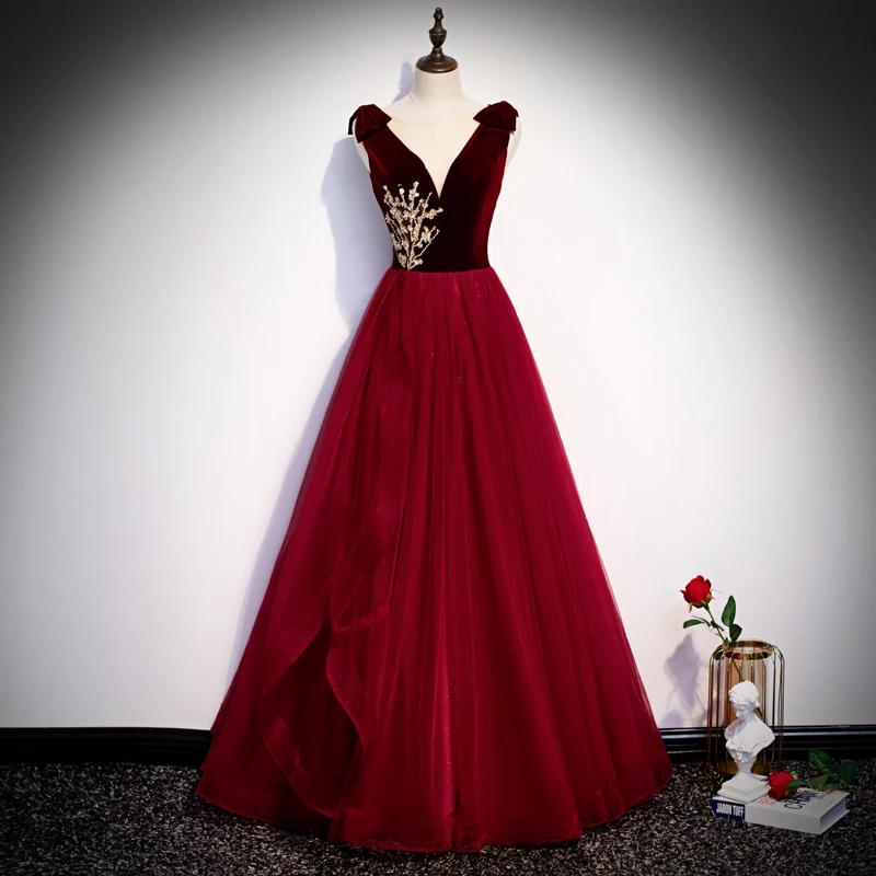 

Вечернее платье, новинка, без рукавов, модные сексуальные вечерние платья для женщин, на шнуровке, сзади, а-силуэта, длиной до пола, размера п...