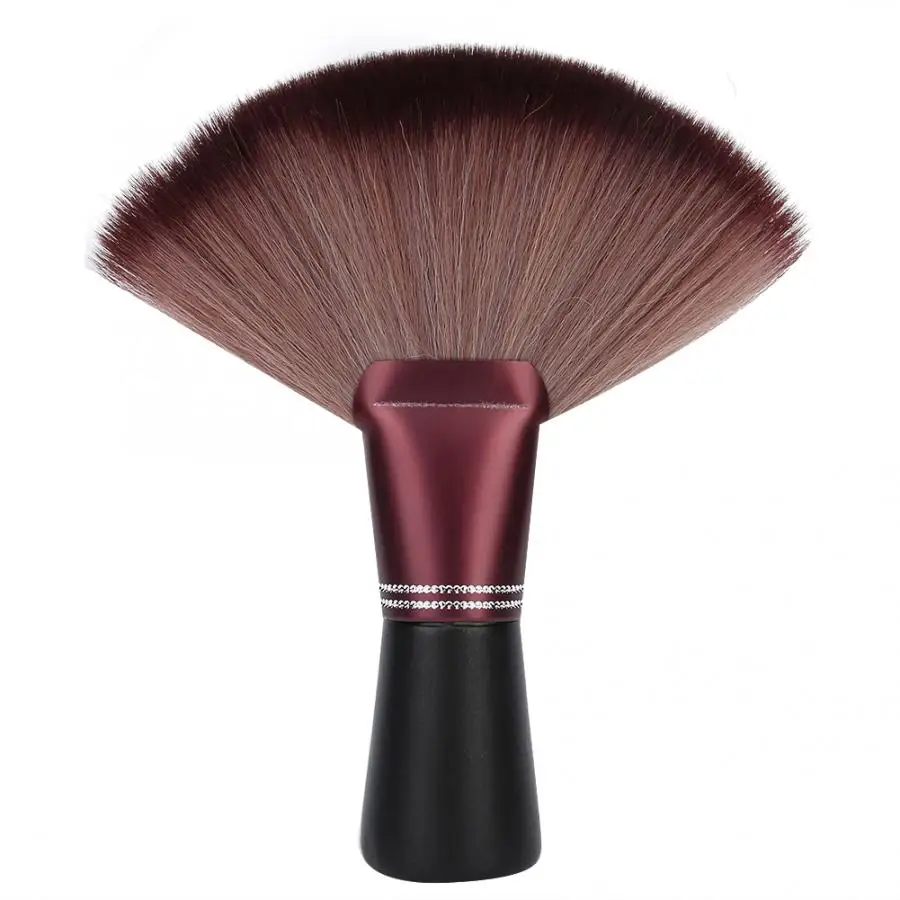 

Professional Accessories Hairdresser Fan Shape Soft Hairdressing Hair Cutting Broken Hair Sweep Brush Neck Sweep Tool Hair