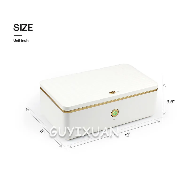 

Portable ultraviolet ozone double sterilization manicure and eyelash beauty tool tattoo mask sterilization box