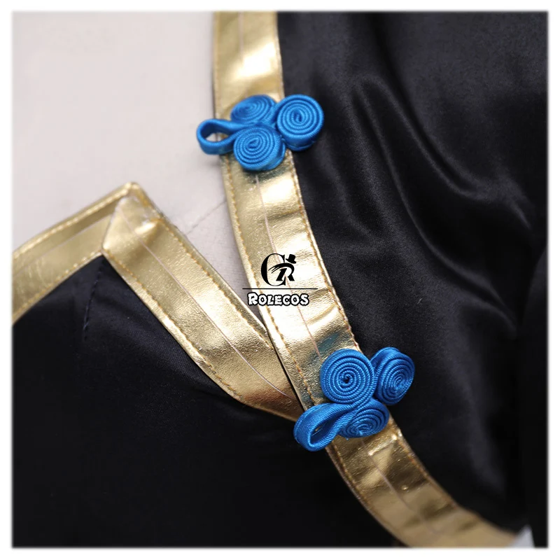 

ROLECOS Game Fate Shuten douji Cosplay Costume Women Cheongsam Zombie Halloween Costume FGO Sexy Dress Hat