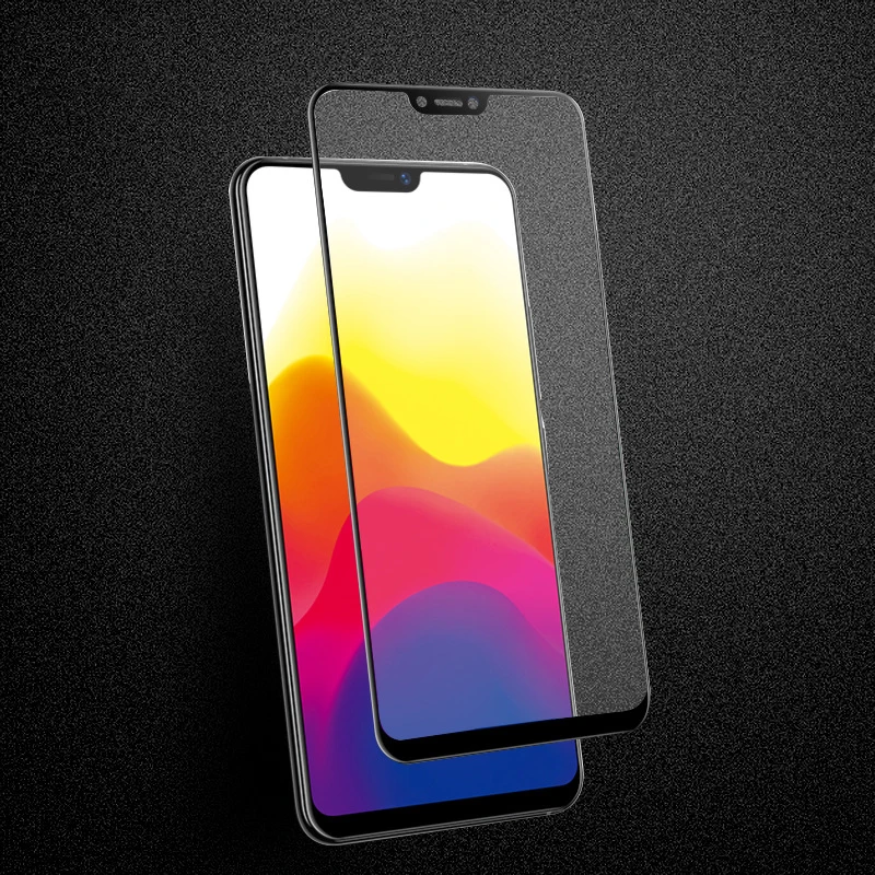 Закаленное стекло для Vivo Y81 Y85 VIVO Y 81 vivo V9 Youth черное с полным покрытием Защитная