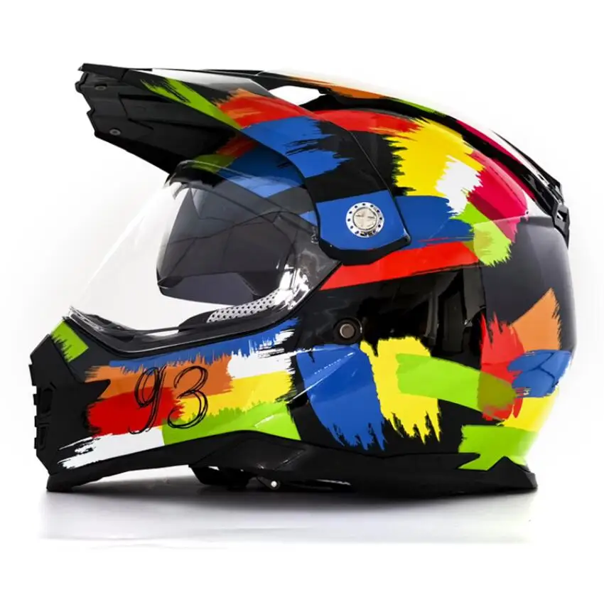 

Лёгкий мотоциклетный шлем для езды по бездорожью, квадроцикл, горный велосипед