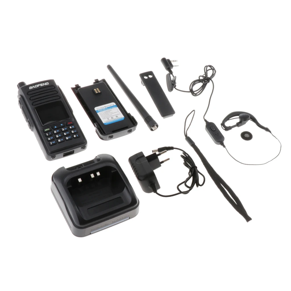 BAOFENG, DM-1702, УКВ, УВЧ, портативный Радиоприемник, gps, цифровой аналоговый DMR, двухсторонний радиоприемник, рация, CB, радиостанция