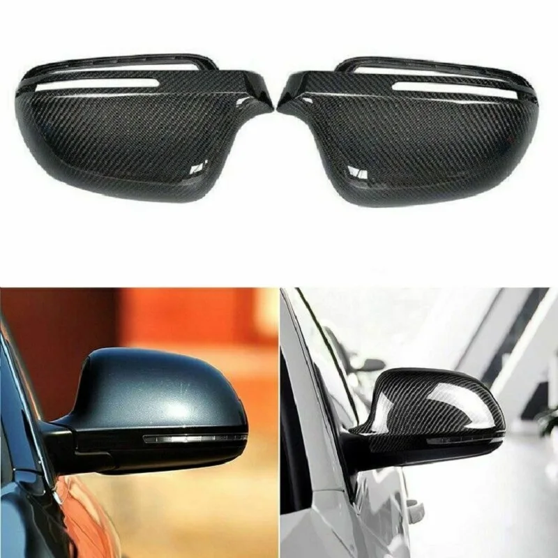 Накладки на боковые зеркала из настоящего углеродного волокна автомобильные