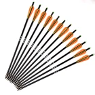 RU 1720 дюймовые арбалетные болты из стекловолокна диаметр стрелы 8 мм с наконечником внешнего типа для стрельбы из лука охотыстрельбы