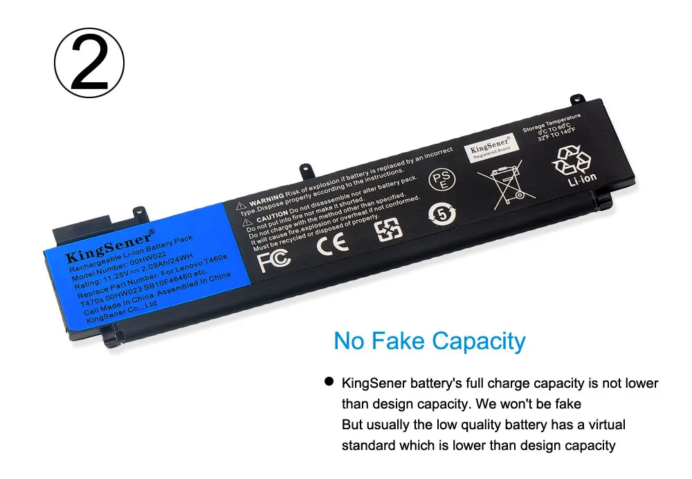 Аккумулятор KingSener T460s для ноутбука Lenovo T470S 00HW024 00HW025 00HW022 01AV407 01AV406 00HW023 SB10J79004 SB10F46463 |