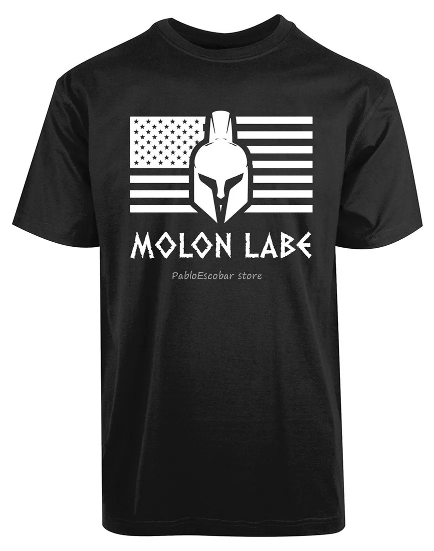 Мужская футболка Molon Labe флаг США 3 перцентра 2 е изменение тактический патриот
