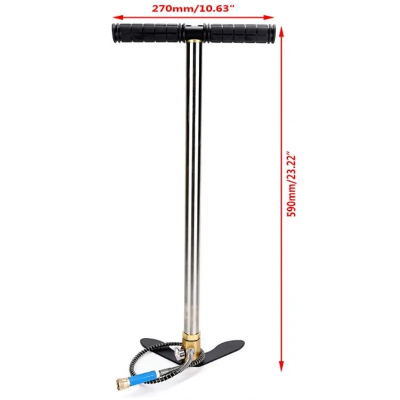 Насос 30 мпа 4500 фунт/кв. Дюйм 3 ступенчатый ручной насос PCP для пневматических
