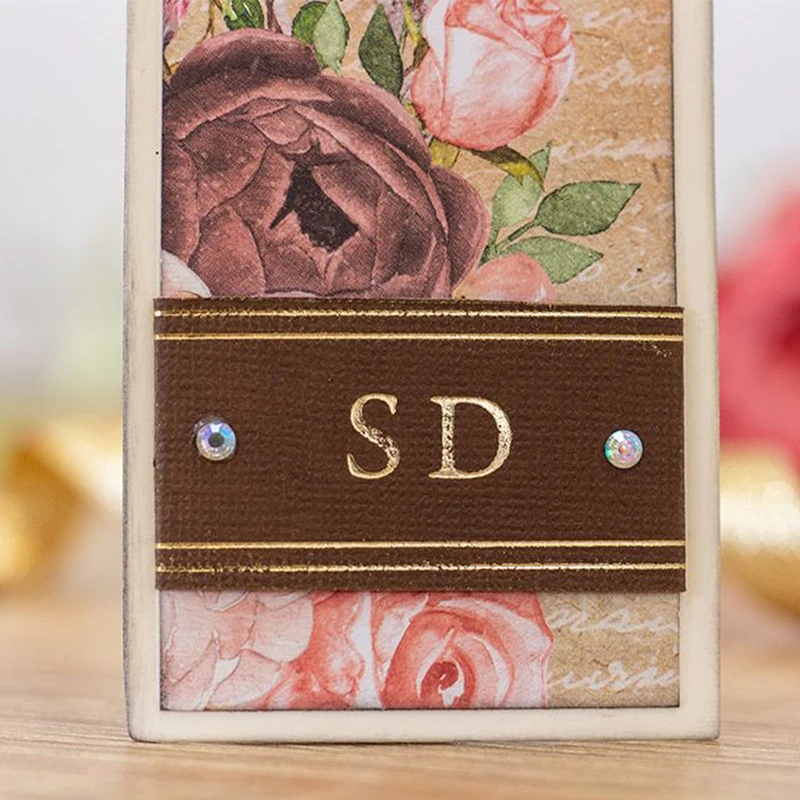 Новинка трафареты для металлической фольги в форме круга скрапбукинга