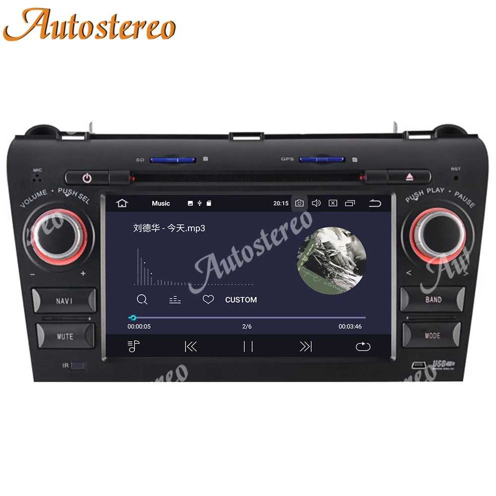 Android 10 0 4G + 64G DSP автомобильный Радио плеер GPS навигация для Mazda3/Mazda 3 2003 2009 авто