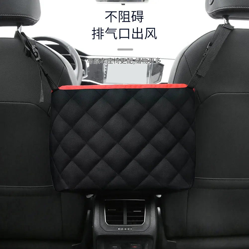 

Custom new car receive bag hanging bags back carrying bag seats female bag storage a net to receive package