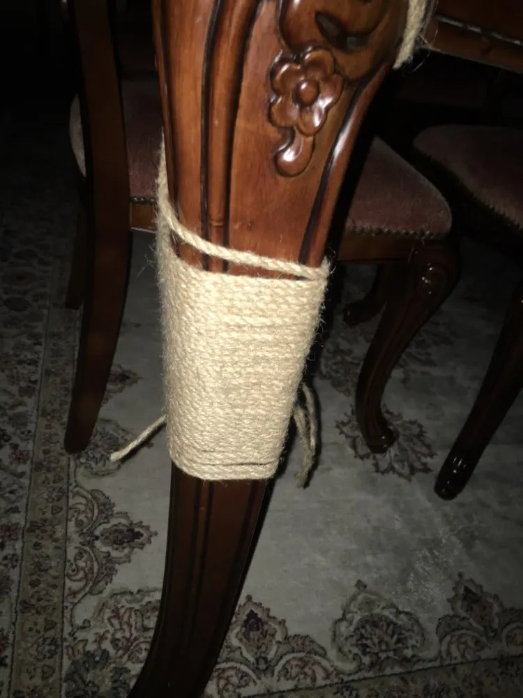 Сизаль веревка Замена Когтеточка для кошки сизаль дерево и башня DIY стол стул