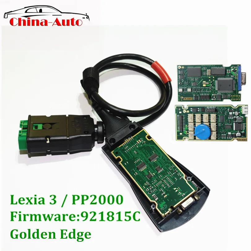 Diagbox V7.83 lexia с 921815C прошивкой Lexia3 PP2000 16Pin V48/V25 Lexia 3 lexia-3 для Citr-oen Peu-diagnostic диагностический инструмент
