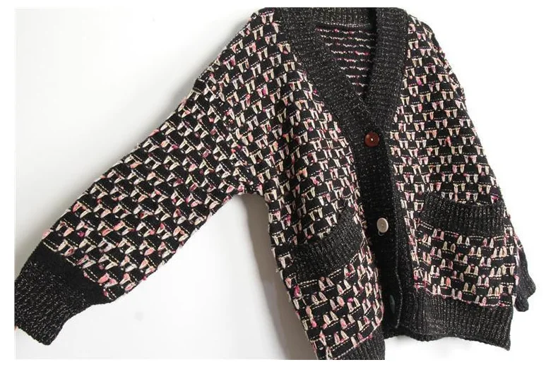 2018 женские кардиганы пальто винтажные цветные вязанные женский весенний свитер