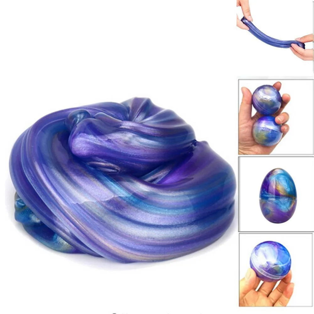 Полимерная глина яйцо в наборе разноцветные Мягкие Слюна Ароматизированная