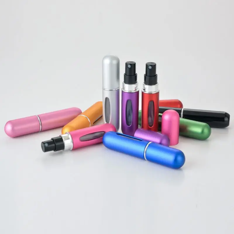 Портативный многоразовый парфюмерный распылитель бутылка чехол с