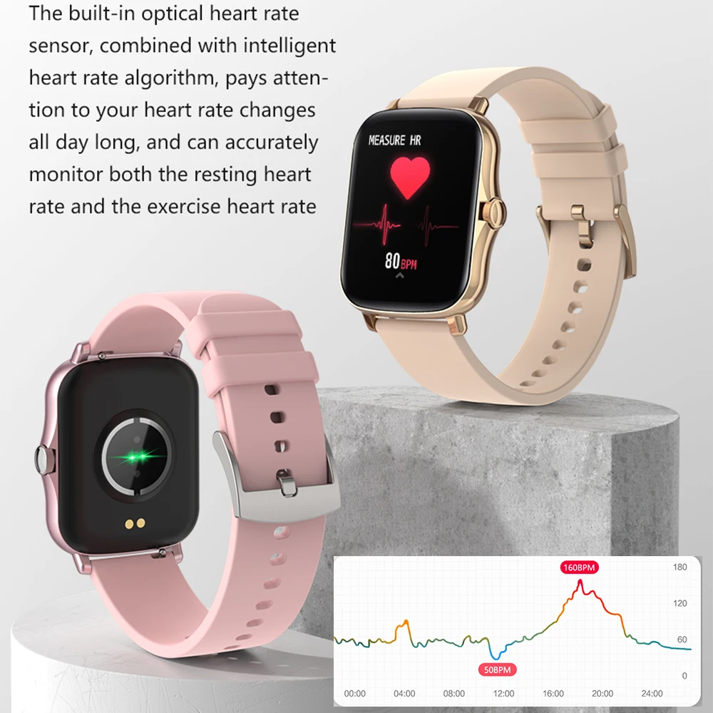 Torntisc Y20 Smartwatch Men Heart Rate Blood Pressure Monitor IP67 Waterproof Customize Dials Smart Watch Women PK P8 Plus | Электроника