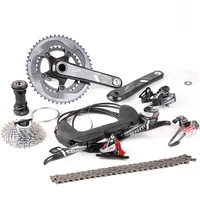 sram force 22 2x11 speed 50x34t 53x39t 170mm 172 5mm carbon road bicycle groupset bike kit gxp hydraulic disc calipers brake