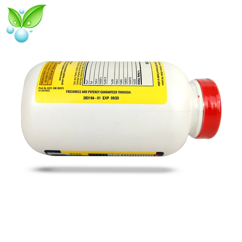 Импорт из США витамин B комплекс для здоровья таблетки VB содержит пантеновую