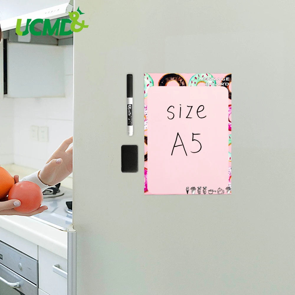 Стираемая Магнитная гибкая доска для дома кухни холодильник магнит планировщик