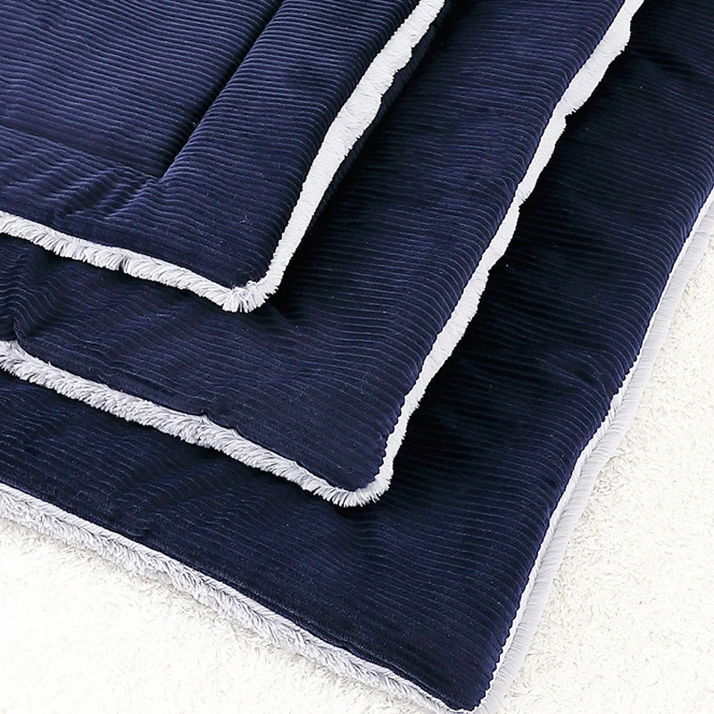 Мягкое одеяло для собаки флисовый коврик сна домашних питомцев теплая подушка