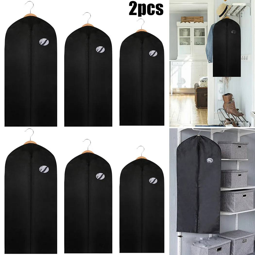 2x Garment Bag Cover Shirt Suit Storage 100% Brand New And High Quality | Дом и сад