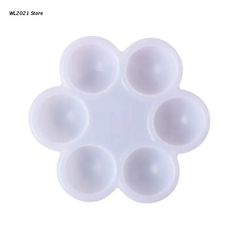 

6 Holes Mini Eggs Storage Box Epoxy Resin Mold Jewelry Earrings Organizer Case Silicone Mould DIY Crafts Ornaments Mold