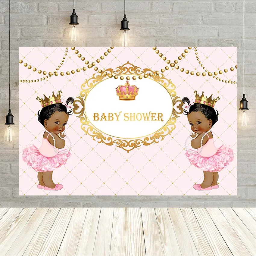 

Фон Avezano для фотосъемки Золотой Королевский розовый бриллиант Принцесса День Рождения Вечеринка фон для фотостудии Декор Банн