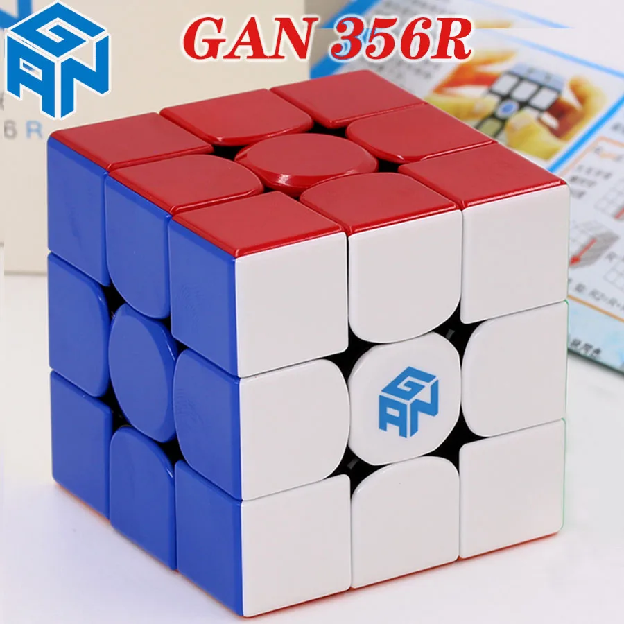 Puzzle Magic Cube GAN 356 356x GAN356 X Magnetic 3x3x3 3x3 cube GAN460M 460M 460 M 4X4X4 GAN356 Air Pro S SM speed cube toy