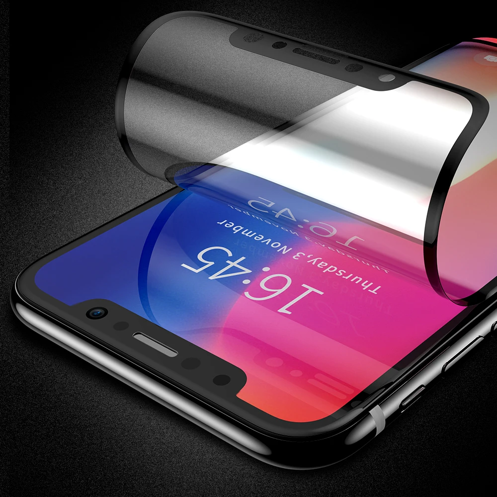 FLOVEME 3D полностью изогнутая Защитная пленка для экрана для samsung Note 9 8 10 S9 S8 Plus мягкая защитная пленка для samsung Note 10Pro без стекла