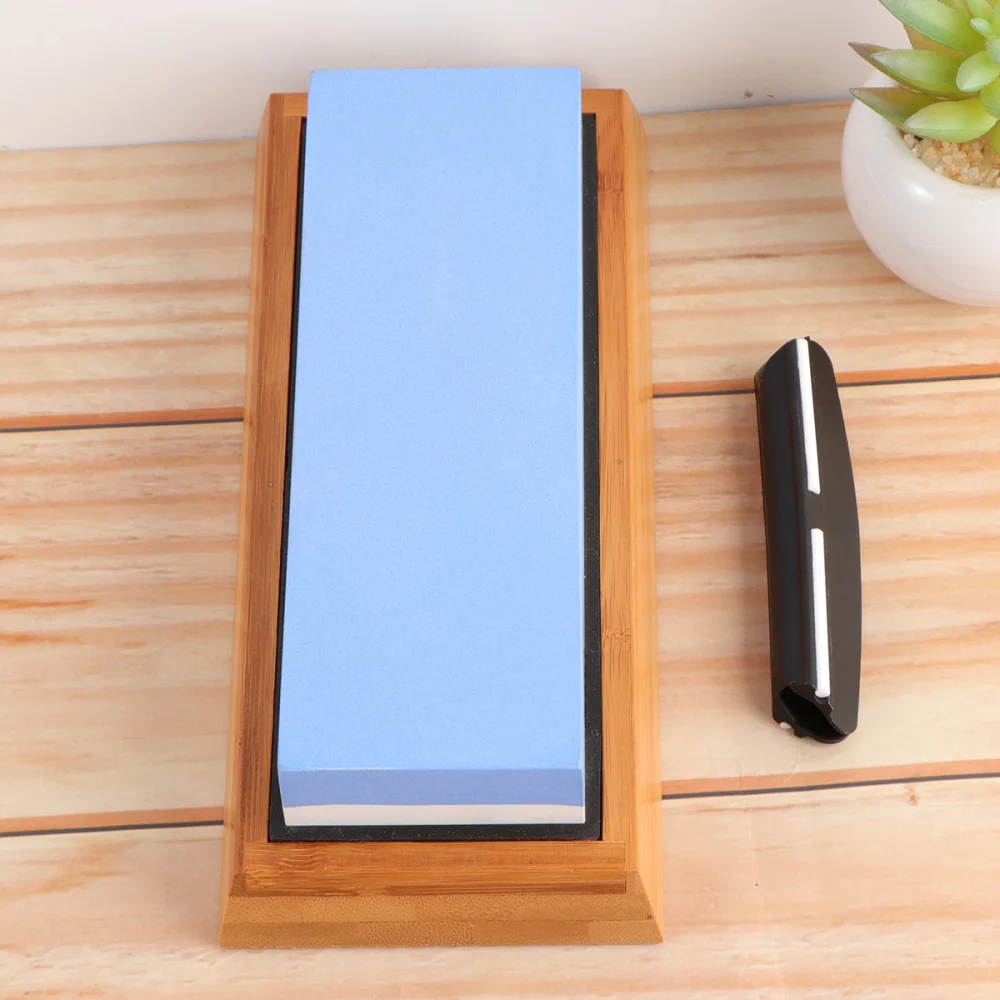 

Double Sided Sharpening Stone 1000/6000 Grit Waterstone for Kitchen