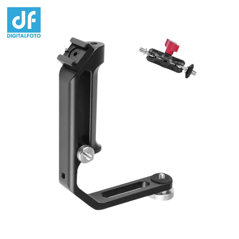 

Кронштейн DF DIGITALFOTO L с креплением холодного башмака для DJI/FeiyuTech/MOZA/Zhiyun с одной ручкой Gimbals аксессуары для фотосъемки