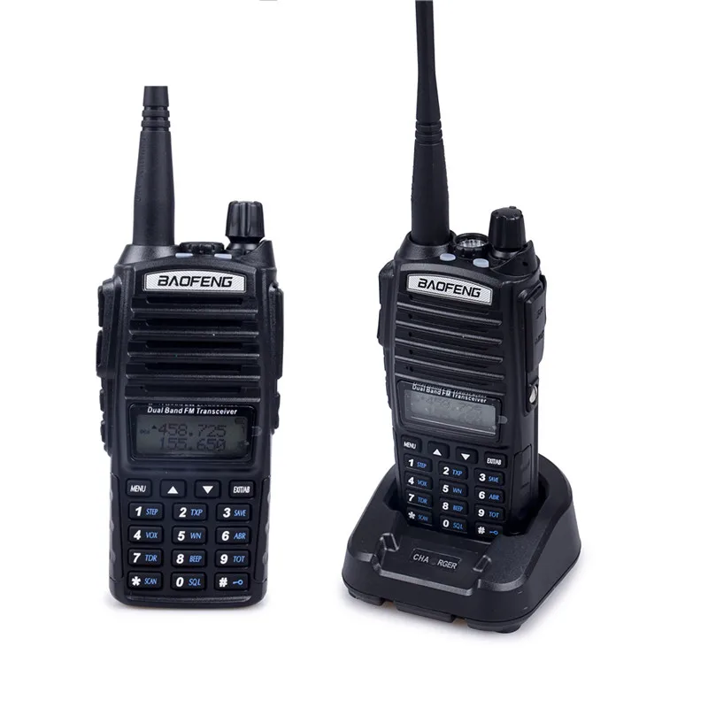 Baofeng UV-82 5 Вт/8 Вт/10 км дальность Портативный иди и болтай Walkie Talkie VHF/UHF PTT