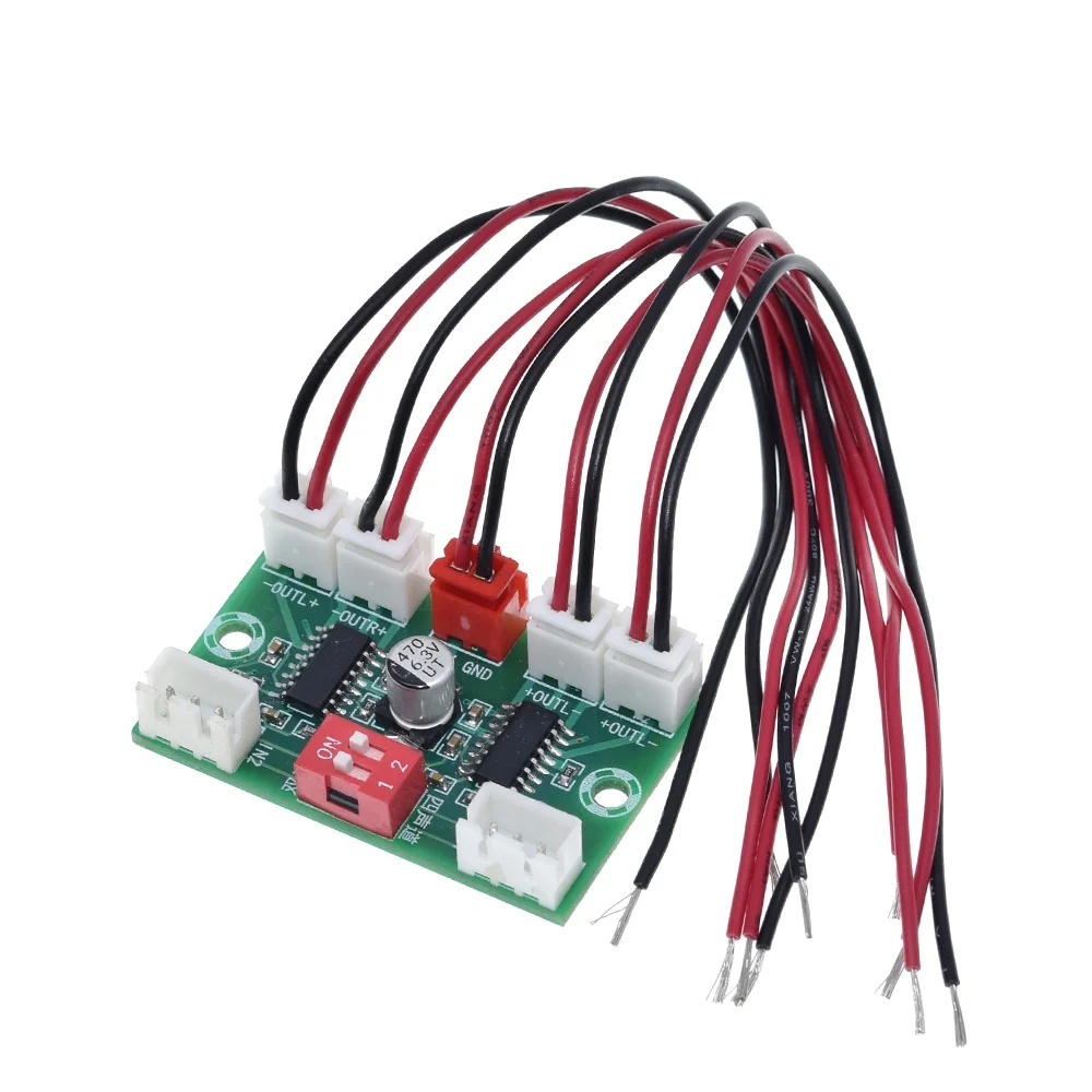 4*3 Вт PAM8403 4-канальный мини-цифровой аудио усилитель DIY модуль USB 5 в маленький