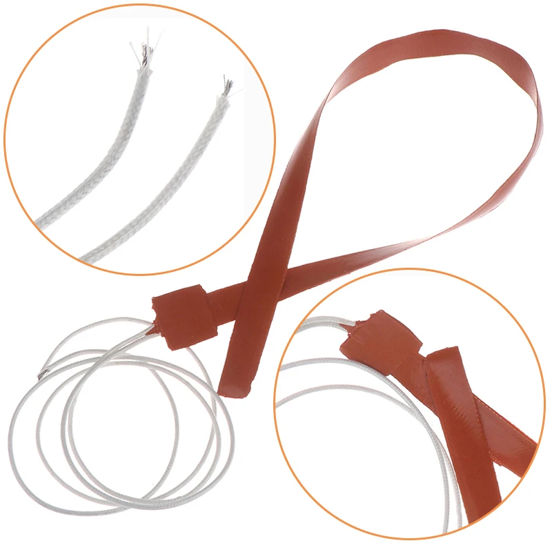 

Silicone Heating Pad Acid resistant Oilproof Thermal Flexible 12V Strap