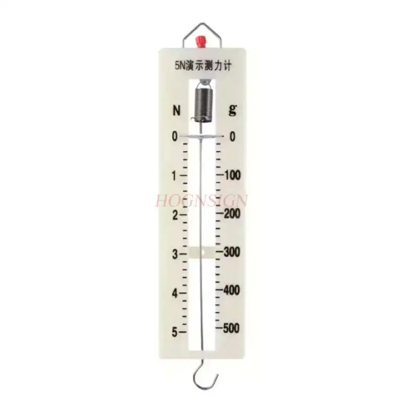 

5N demo dynamometer junior high school physical mechanics experimental equipment spring meter teaching instrument