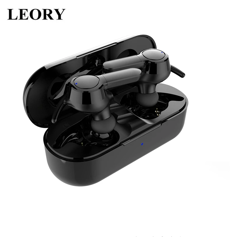 LEORY TS04 портативные TWS Беспроводные bluetooth 5 0 наушники HiFi стерео смарт сенсорные Denoise