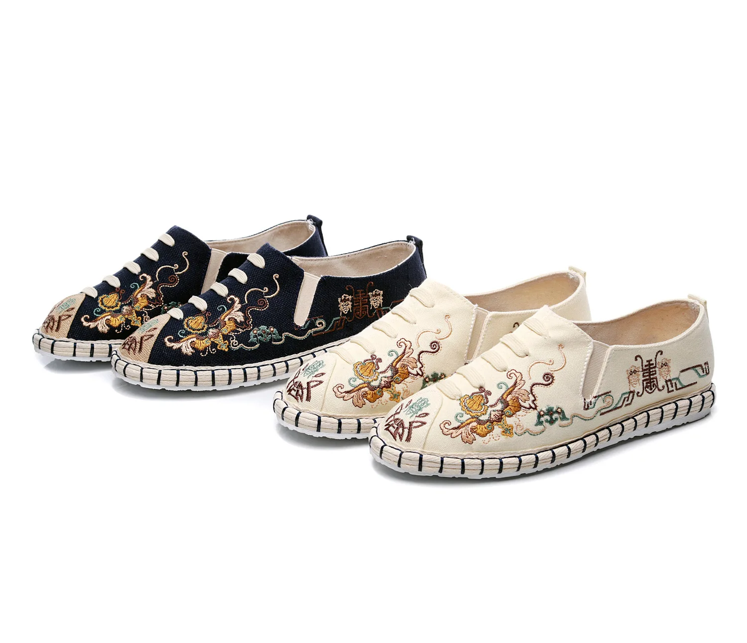 

sandalias-sandalias-The Chinese wind national wind cotton embroidered the man old Beijing cloth shoes