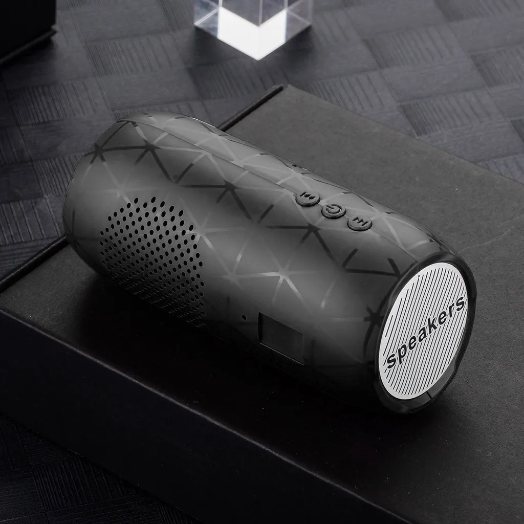 HIFI Портативная Беспроводная Bluetooth колонка стерео звуковая панель TF FM радио