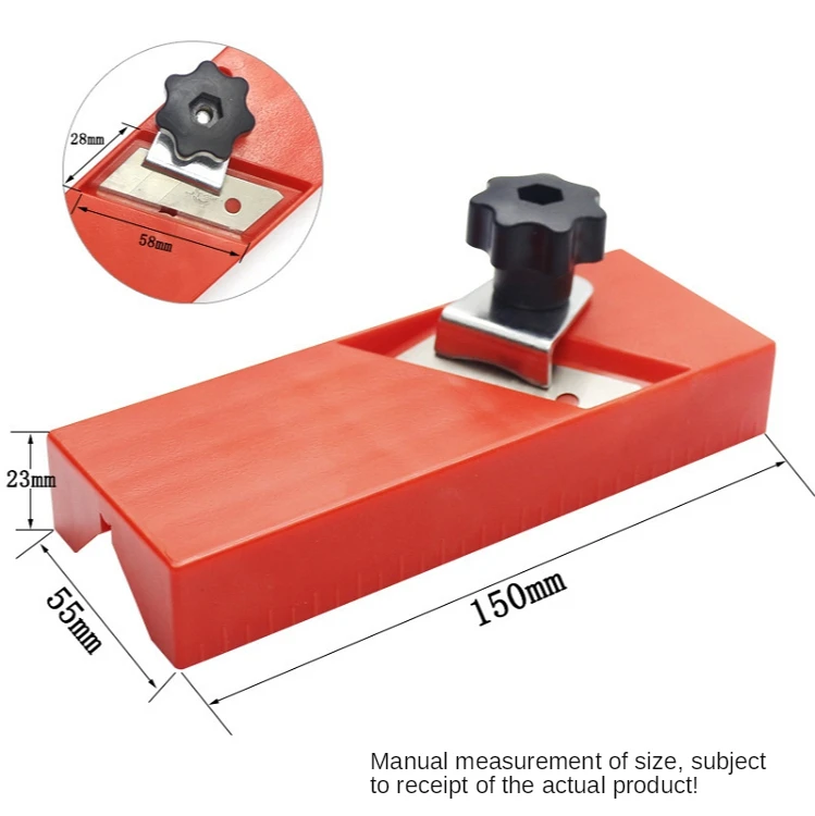 

New Hot Woodworking Edge Corner Plane 45 Degree Bevel Manual Planer Chamfering and Trimming