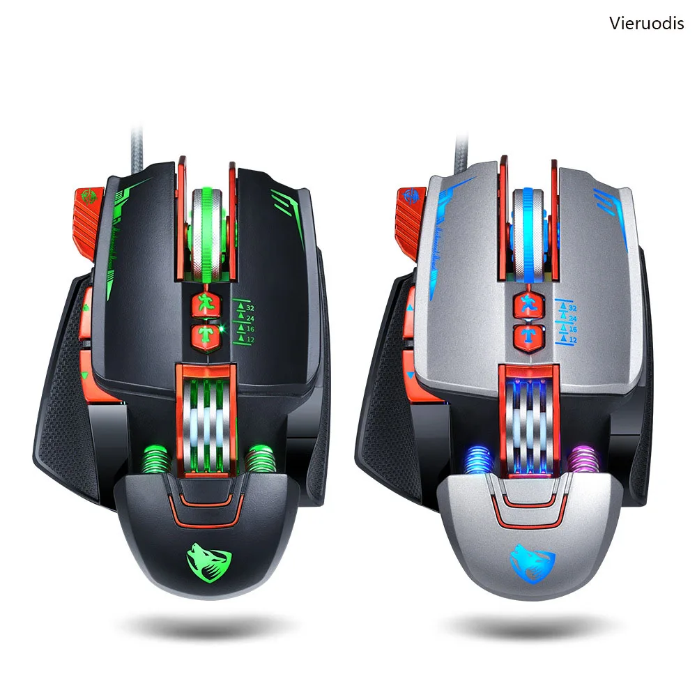 Gaming Mouse Wired USB Adjustable 3200DPI Gamer Optical Professional Eat chicken mouse Game Mice For PC Computer | Компьютеры и офис