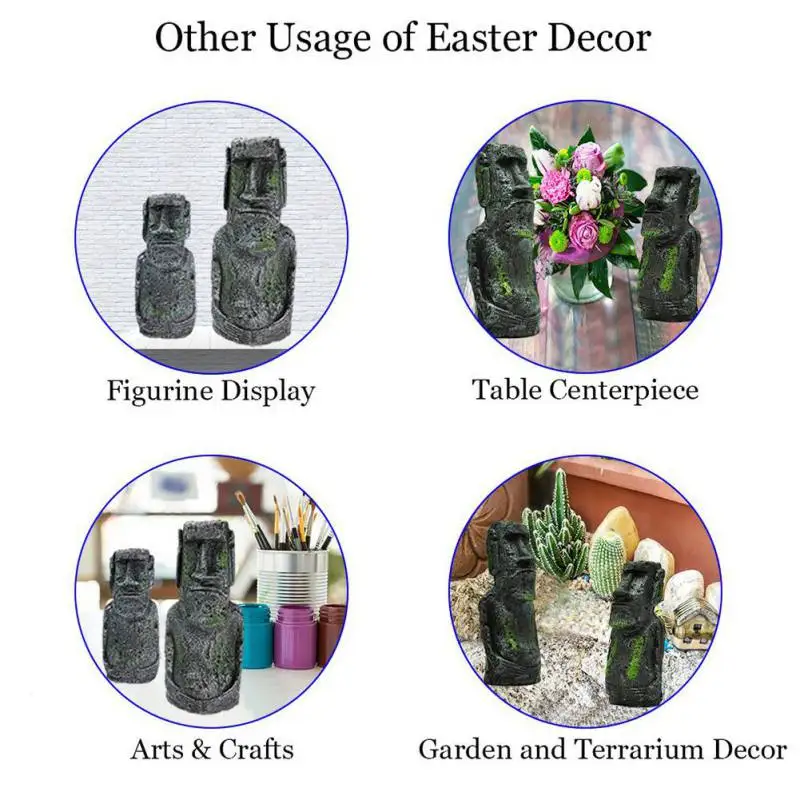 Пасхальные вечерние настольные аквариумные рыбки декорации Пасхальный остров