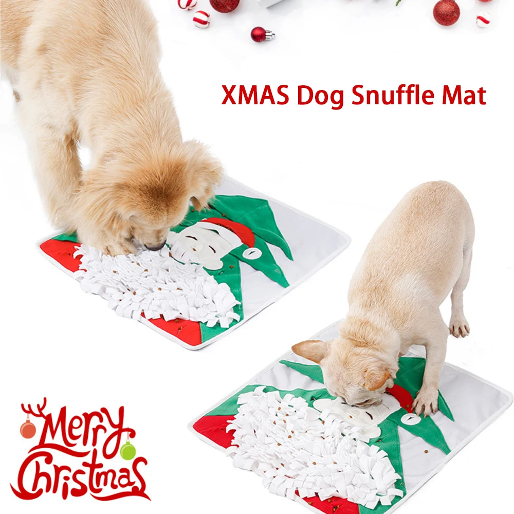 Санта Клаус головоломка дрессировки медленно Еда ноги коврик Рождественский Тип