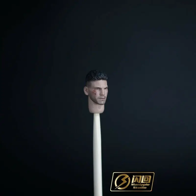 Голова 1/12 лепка повреждение войны Ver.Jon Bernthal для Mezco Мужская игрушка тела 6 дюймов |
