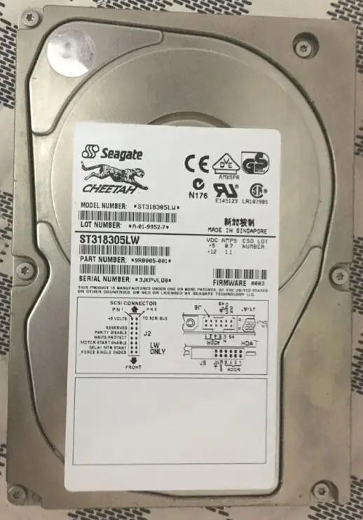 

SEAGATE ST318305LW 18GB SCSI 68PN 10K Hard drive HDD