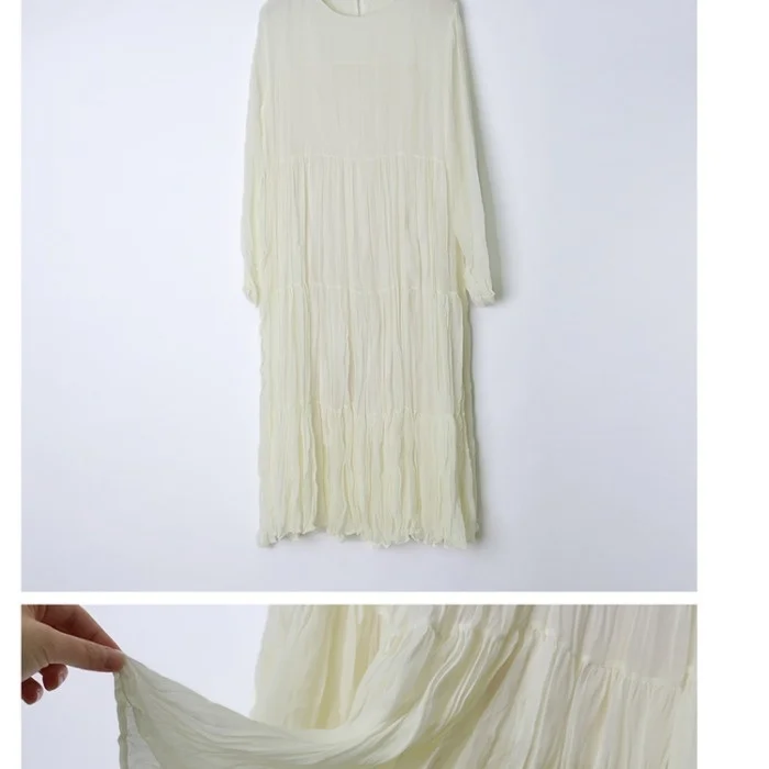 Новые платья для ранней осени универсальное маленькое шифоновое платье с