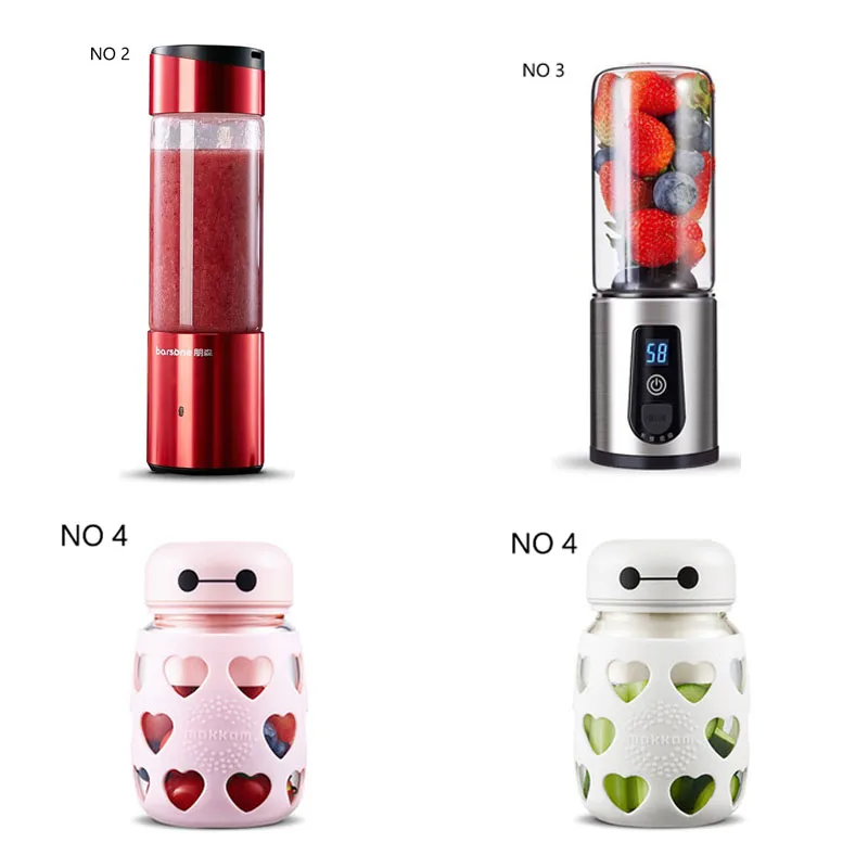 

Portable Electric Juicer Blender USB Mini Fruit Mixers Juicers Fruit Extractors Food Milkshake Multifunction Juice Maker Machine