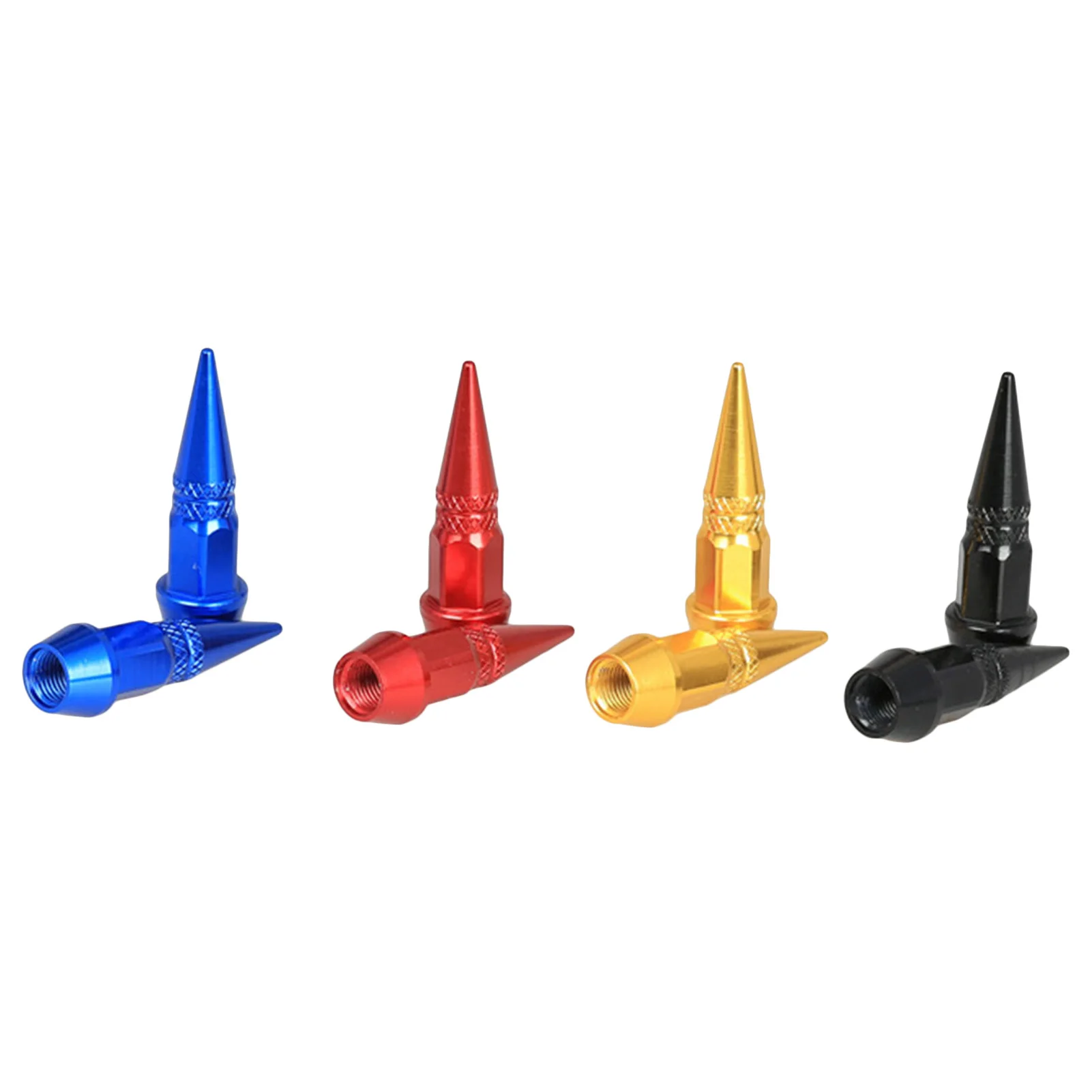 

Hexagonal Car Tire Valve Cap Bolt-in Aluminum Theftproof Wheel Easy To Install Universal Accessory Regular